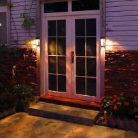 Lámpara De Pared Solar LED Para Jardín Y Entrada De Villa Estilo Moderno Decoración Exterior Impermeable Luz De Calle Solar - details 5