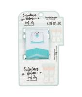 Calcetines personalizados "BEBÉ OSITO" (T-19 – T-22) Lovely Story - details 0