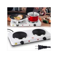 Cocina Eléctrica Doble Estufa Con Potencia 2000w ,Dos Fuego Antiadherente - details 0