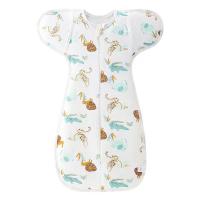 Manta De Algodón 100% Para Recién Nacidos 0-6 Meses Monedero De Sueño Swaddle Ropa De Cama Para Bebé Unisex Cuatro Estaciones - details 6