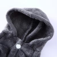 Bata De Baño Para Perros Con Gorro Ropa De Dormir Suave Para Mascotas Calienta Y Seca El Pelaje Ideal Para Perros Y Gatos Pequeños - details 7