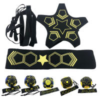 Bolsa De Fútbol Para Niños Equipo De Entrenamiento De Juego Solo Cinturón Auxiliar De Rotación Color Negro + Amarillo Tamaño 23*23cm - details 15