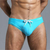 Bragas De Baño Para Hombre Verano Playa Bikini Sexy Briefs Moda Fetiche Transpirables Con Gran Pouch Shorts De Surf Ropa De Playa - details 0