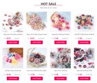 Mini Pétalos De Flor Artificiales Para Boda Decoración De Fiesta Caja De Flores Falsas Para Scrapbooking Y Artesanía 12/36/72/144Pcs - details 0