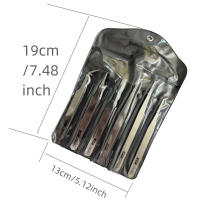 6Pcs Herramienta De Reparación Pinzas De Precisión De Acero Inoxidable Curvadas Y Rectas Para Uso Industrial - details 3