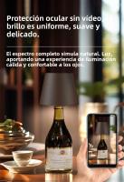 Lámpara De Mesa Inalámbrica LED Para Botella De Vino 3 Colores Regulables a Medida Recargable Por USB Luz De Ambiente Táctil Impermeable Para Comedor - details 7