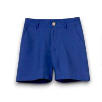 Pantalón Corto Kathy Tiffosi - Talle Alto con Plisado Delantero - details 4