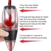 Decantador De Vino Profesional Con Filtro Y Base Aerator Dispensador Rápido Para Desenvejecimiento De Vino Y Whisky Para Regalo De Navidad - details 1