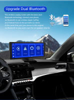 Reproductor Multimedia De Coche Universal Con Pantalla De 10.26'' WIFI Video Player Carplay Inalámbrico Para Apple Y Android ABS In-Dash - details 3