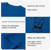 Camiseta De Verano Para Hombre Secado Rápido Manga Corta Estilo Casual Con Estampado De Payaso Máquina De Cuidado - details 7