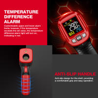 HABOTEST HT650 Termómetro Digital Infrarrojo No Contacto Para Pizza BBQ Asador Industry Láser Medidor De Temperatura Handheld - details 15