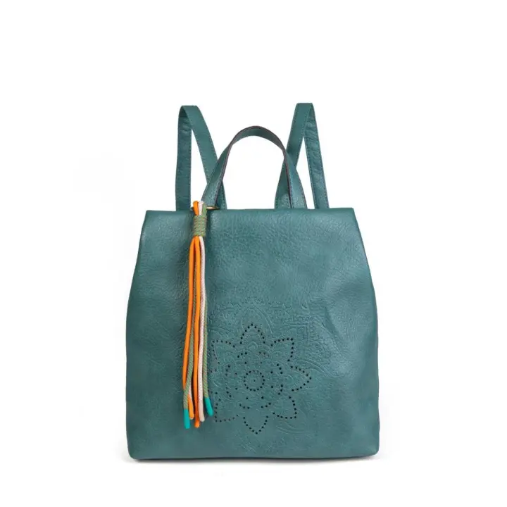 Mochila Antirrobo de Cuero PU para Viajes y Trabajo con Diseño Seguro - 1