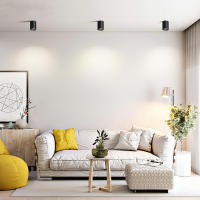 Luz De Techo Montada En Superficie 9W 12W 15W LED Downlight Bombilla Reemplazable Ángulo De Choque Ajustable AC110V 220V Moderno Para Foyer - details 0