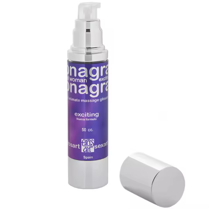 EROSART ONAGRA MUJER CON DISPENSADOR 50 ML GEL INTIMO LUBRICANTE - 1