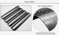 Horno Nonstick Para Panadería Molde De Baguette Ondulado Placa De Hornear De Acero Inoxidable Con 2/3/4 Ranuras Herramienta De Pastelería - details 5