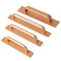Manija De Puerta Sin Perforar De Aluminio Para Armario De Cocina Adhesiva Para Inodoro Y Ventanas Sliding Knobs Accesorios De Muebles Hardware - details 15