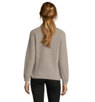 MARNAULA - Chaqueta Polar con Cremallera para Mujer en Color Natural - Moda Femenina - Abrigos y Chaquetas - details 3