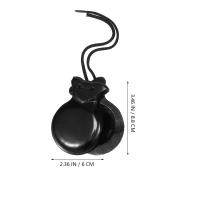 Castañuelas Espanholas De Madera Allegro Para Niños Y Adultos Instrumento Musical De Percusión Negro - details 3