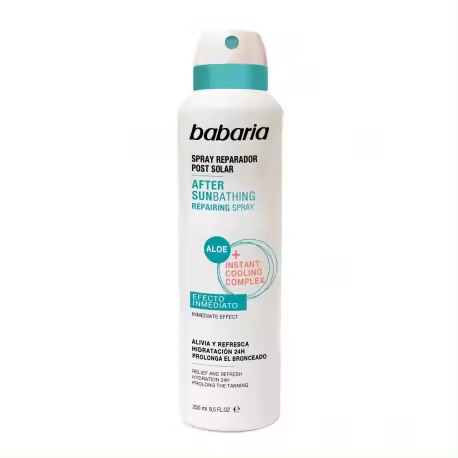 BABARIA SPRAY REPARADOR AFTER SUN ALOE 250 ML - 1