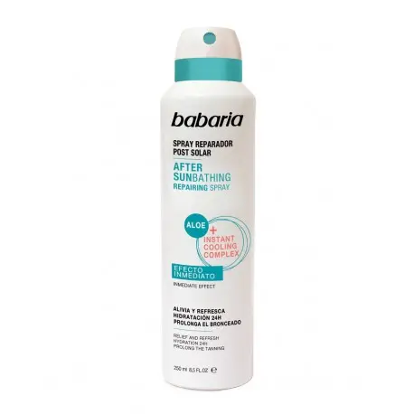 BABARIA SPRAY REPARADOR AFTER SUN ALOE 250 ML - 1