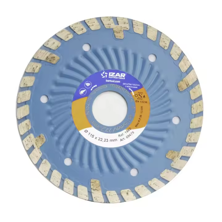 Disco IZAR Diamante Turbo Granito / Marmol - 1862 - 230 X 08 mm - 1