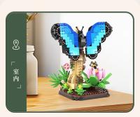 Juguete De Construcción Insectos 423+PCS Mariposa Coleóptero Mantis Modelo Simulación Regalo Decoración Hogar Creativa Para Adultos Y Niños - details 9