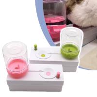 Cuenco De Agua Para Mascotas Anti-Derrame Con Bocina Flotante Para Gatos Y Perros Alimentos Y Agua Suministros De Alimentación Sin Sobredosis - details 0