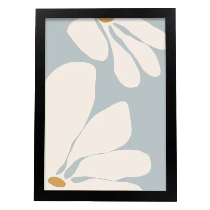 Nacnic Dulcet Floral Lamina - Flores Surtidas Poster - Cuadros Decorativos Estéticos - Sala De Estar - Dormitorio - Hogar - Marcos de Fotos y Arte de Pared - 1