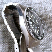 Reloj De Pulsera Automático Tandorio 41mm 62MAS Con Dial Negro Y Gris Banda De Goma Acero Inoxidable 300M Resistente Al Agua Bisagra De Cristal De Zafiro Bisagra De Zafiro Verde Lume - details 4