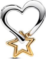 Pandora Charm Moments 763513C00 estrella corazón,Incluye Caja Original - details 0