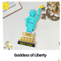 Bloques De Construcción De Torre Con Pegatinas De 95 Piezas Juguetes Educativos Para Niños Diseño De Ciudades Famous Historia Regalos Para Niños - details 3