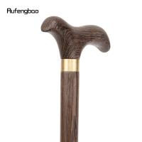 Bastón De Madera Marrón Tradicional Para Moda Y Caminata Decorativo Para Cosplay Fiesta Halloween Varita De Mace 89cm - details 5