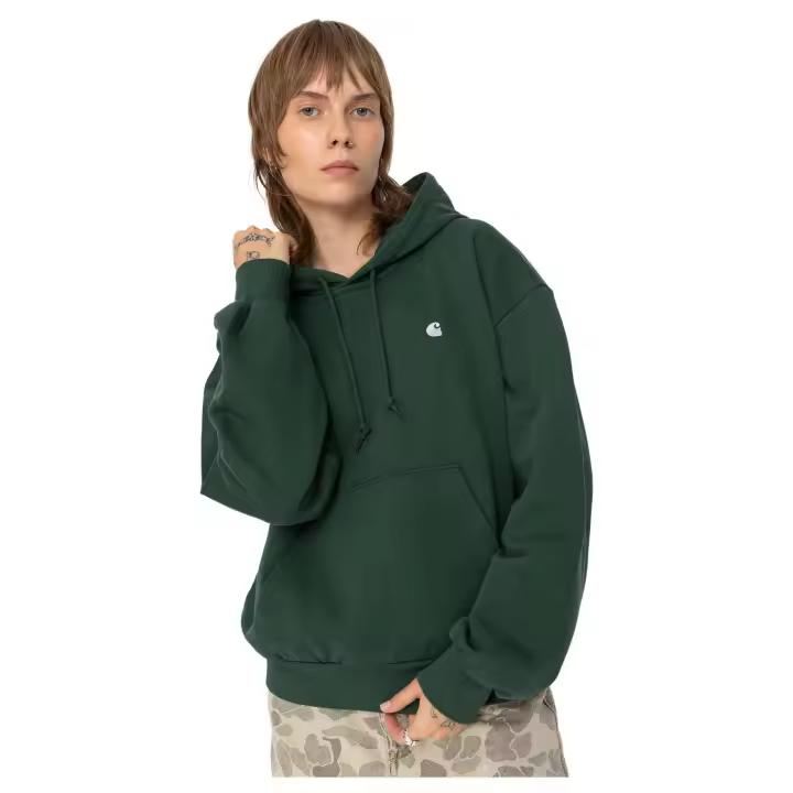 Sudadera con Capucha Carhartt WIP  para mujer en color verde - 1
