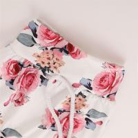 Conjunto De Ropa Para Bebé Niña De 0 a 18 Meses Con Capucha Estampado De Flores Top De Manga Larga + Pantalones + Diadema Con Lazo Moda Otoño - details 4