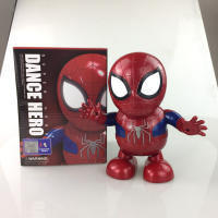 Figura De Acción De Superhéroes LED Danceable Y Cantable Iron Man Hulk Robot Spiderman Batman Toy Para Niños Regalo De Cumpleaños - details 18