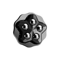 4Pcs Rodillos De Rueda Universal Mudo Adhesivo Tipo Mute 200Kg 5 Bolas De Muebles Acero Inoxidable Rotación 360° - details 8