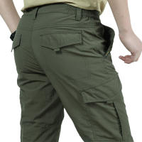 Pantalones Tácticos Verano Para Hombre Secado Rápido Ligeros Impermeables Pantalones Casuales Transpirables Para Ejercicio Al Aire Libre - details 9