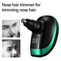 Afeitadora Eléctrica Recargable Para Hombres 5 Cabezas Flotantes Trimmer De Barba Nariz Oreja Cepillo De Rostro Razor Clipper 5 En 1 4D - details 8