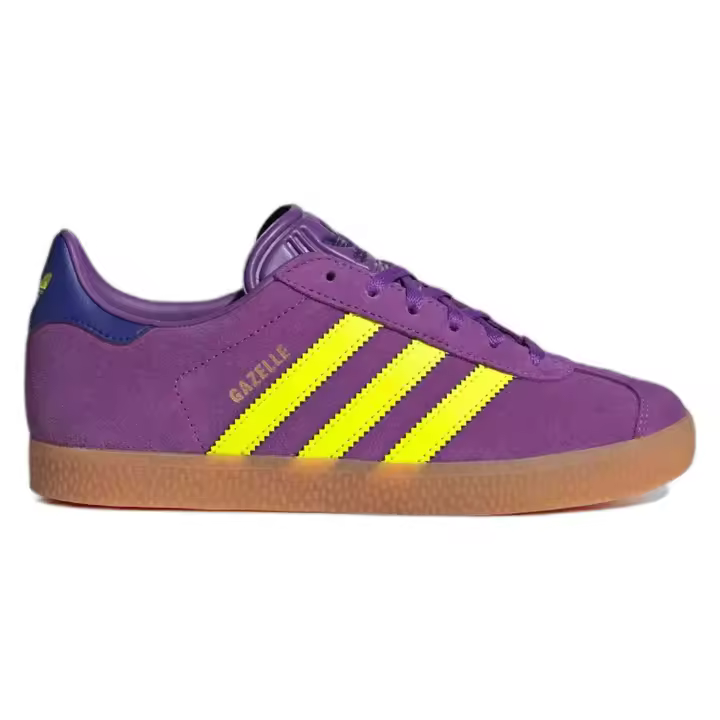 Zapatillas Adidas Gazelle para niños unisex en color morado - 1