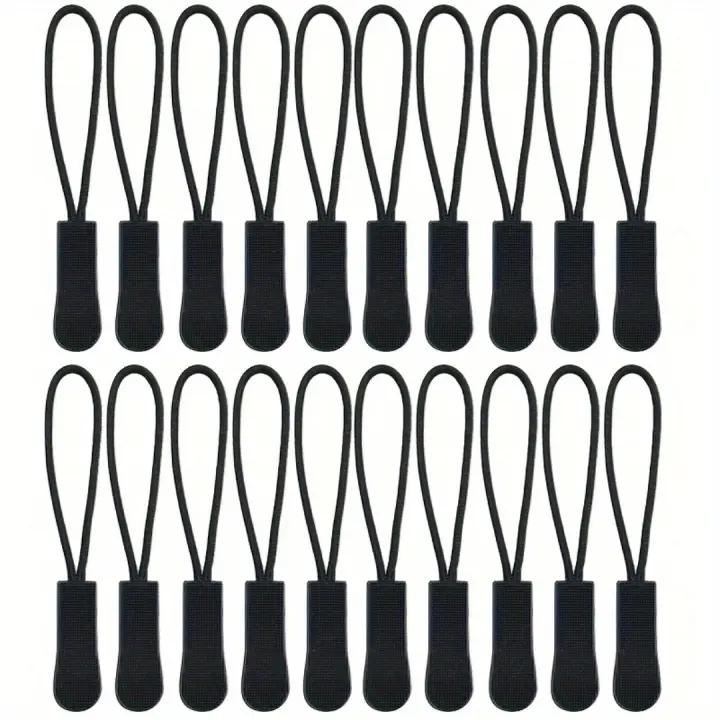 Cuerda De Cabeza De Cremallera 20pcs En Stock Cuerda Para Quitar La Cabeza De La Cremallera Material De Plástico - 1