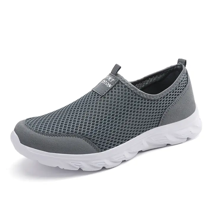 Zapatos Casuales Para Hombre 2023 Ligeros Y Transpirables Zapatillas Antideslizantes Para Exterior Tallas 39-47 Compra En Línea - 1