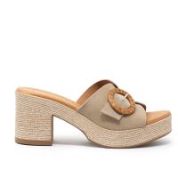 Sandalias plataforma mujer TINA KIZ 2503 CAMELLO PALA PLATAFORMA SERRAJE CAMELLO 35049 25V - details 3