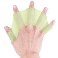 Silicona Aletas De Natación Para Niños Y Adultos Dedos Flexibles Como Patas De Pato Entrenador De Natación Libre Manos Y Piernas - details 4