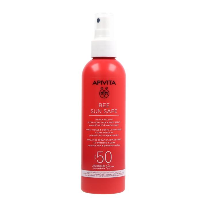 Apivita Bee Sun Safe Hydra Melting Spray Ultraligero Spf50 200ml — oferta en Miravia