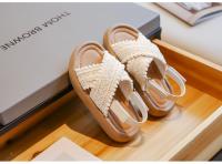 Sandalias De Moda Para Niñas 2024 Suaves Y Éticas Con Plataforma Versátil Zapatos De Princesa Transpirables Y Antideslizantes Para Verano Tallas Para Niñas De 1-12 Años - details 7