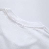 Camiseta De Algodón 100% Para Hombre Verano Manga Corta Cuello Redondo Suave Ajuste Básico Camiseta De Estilo Casual - details 2