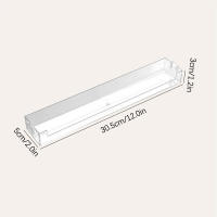 Estante De Exhibición Para Uñas Y Pintalabios Caja De Almacenamiento Transparente De Pinceles Cosméticos Con Soporte Para Vajilla Y Pinturas En La Pared - details 8