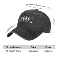 Gorra De Béisbol Casual Snapback Evolución De Pesca Primavera Verano Unisex Protección Solar Algodón Ajustable Estilo Hip Hop - details 3