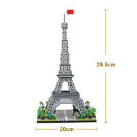 Bloques De Construcción Micro Para Niños 3585pcs Modelo De La Torre Eiffel París Juguetes DIY De Bloques De Diamante Regalo Para Adultos Y Adolescentes - details 5