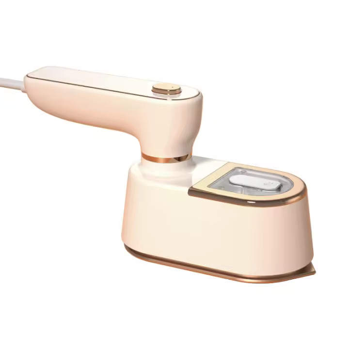 Máquina de planchar Mini plancha de mano para el hogar, pequeña, portátil, para colgar ropa en el dormitorio, máquina de planchar blanca [tercera generación] - 1